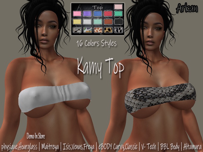 .::Arkan::. Kamy Micro Top + Fitmesh