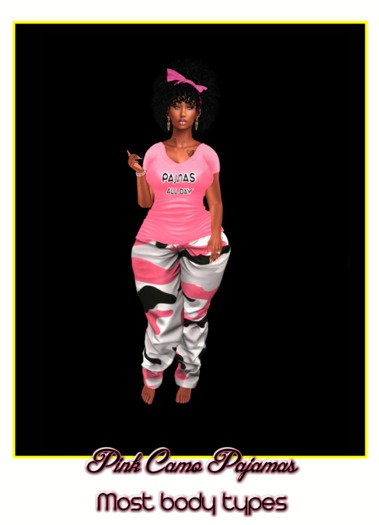 {RE} PINK CAMO PJS