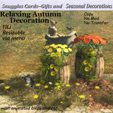 Relaxing Autumn Decoration By Snuggles Boxed