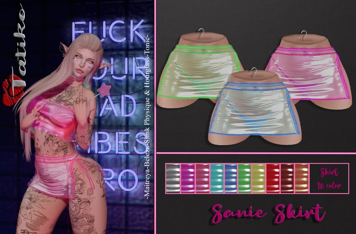 Tatiko - Sanie Skirt 10 color HUD