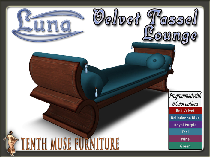 Luna Velvet Tassel Lounge  