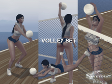 Volleyball pose Set #Evanescent