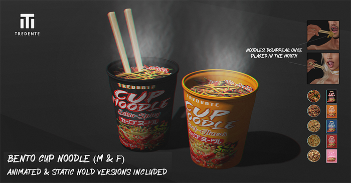 Tredente // Cup Noodles [VEGGIE]