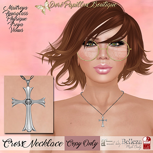 DPB Cross Necklace - Silver