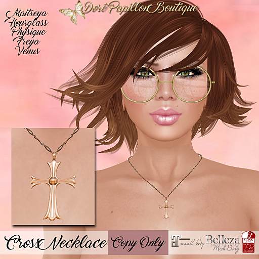 DPB Cross Necklace - Gold