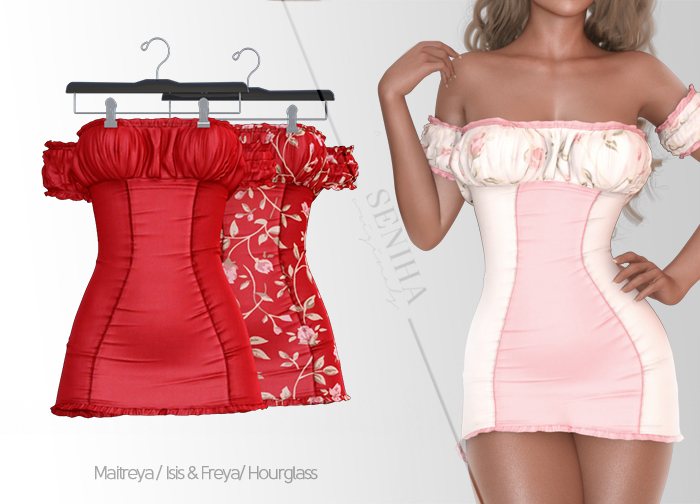 Seniha. Alaia Dress // Red