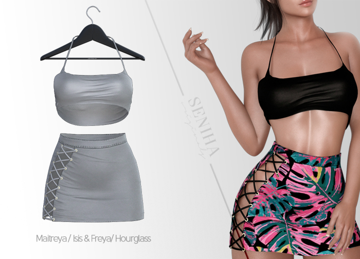 Seniha. Clara Set // Grey