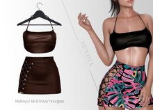 Seniha. Clara Set // Brown