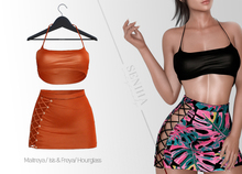 Seniha. Clara Set // Orange