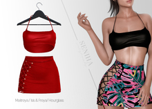 Seniha. Clara Set // Red