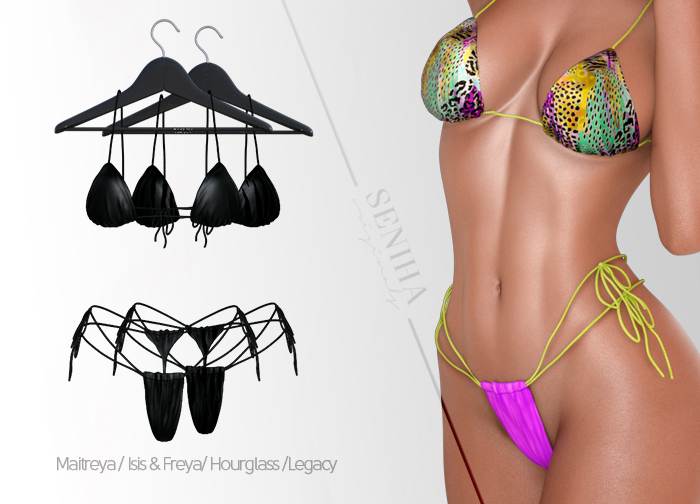 Seniha. Risha Bikini // Black
