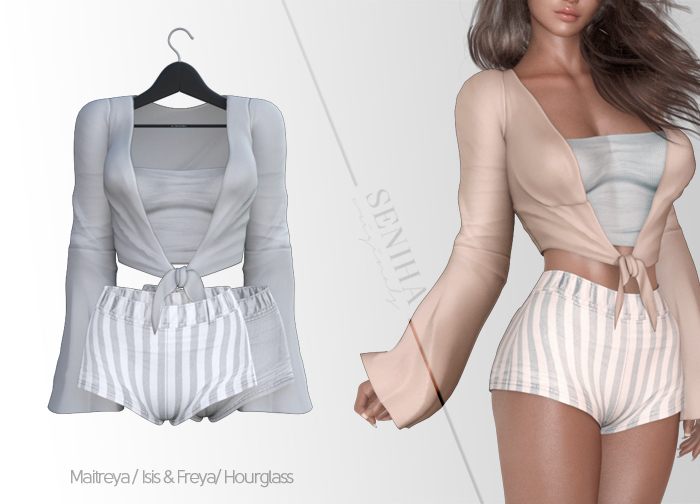 Seniha. Cheryl Set // Grey