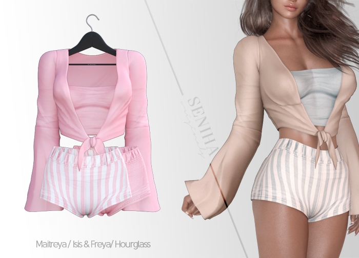 Seniha. Cheryl Set // Pink