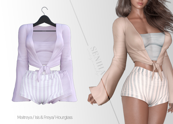 Seniha. Cheryl Set // Violet
