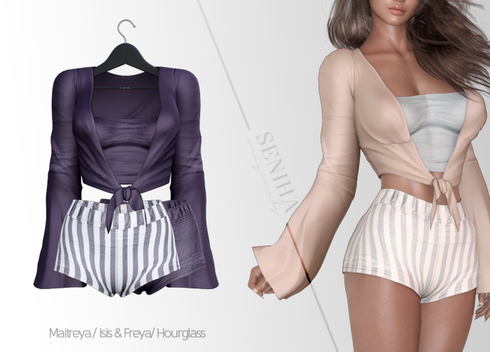 Seniha. Cheryl Set // Purple