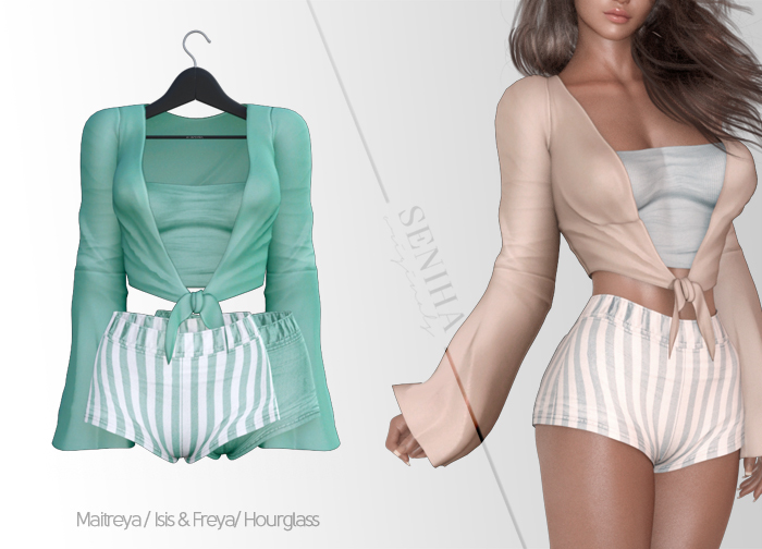 Seniha. Cheryl Set // Green