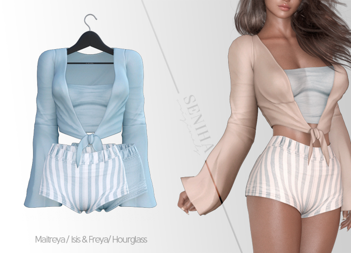 Seniha. Cheryl Set // Blue