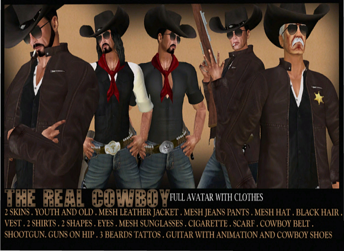 *THE REAL COWBOY ( full avatar)