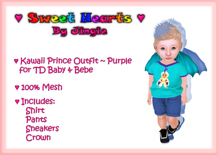 {SH} Kawaii Prince - Purple