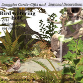 Bird watering hole - Autumn Decoration By Snuggles Boxed