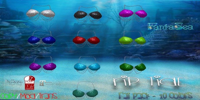 FantaSea:  Riptide - Top (Fat Pack)