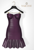-Narcisse- ADD CryBaby Ruffle Dress - Royalty