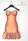 -Narcisse- ADD CryBaby Ruffle Dress - Fanta