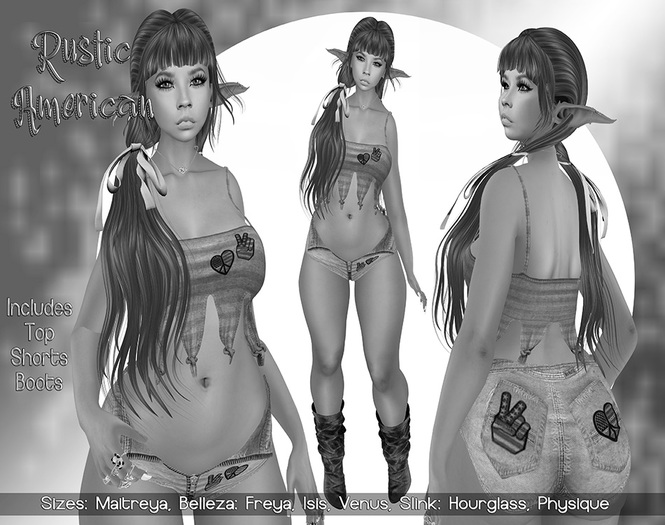 NoNuts - Rustic American Outfit [DEMO]