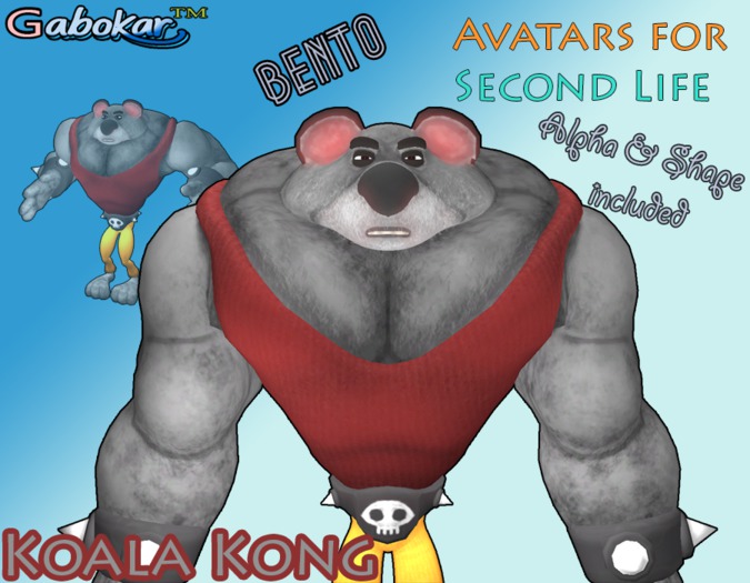 COMPLETE AVATAR - (BENTO) - KOALA KONG