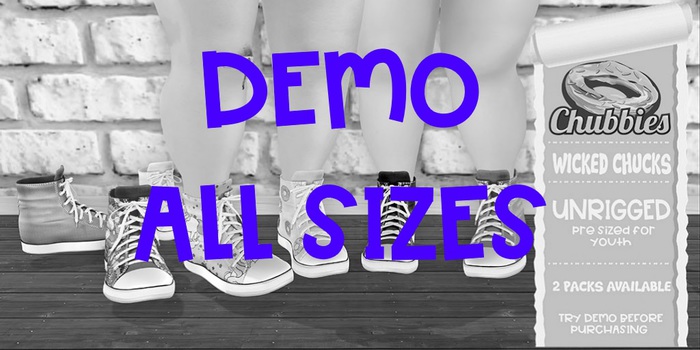 CHUBBIES CHUCKS - DEMO - ADD 2 UNPACK