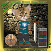 Peeps Dinkies Noble Knight House Bunny