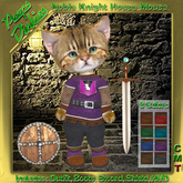 Peeps Dinkies Noble Knight House Mouse
