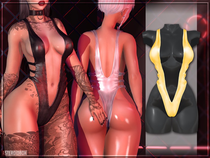 AsteroidBox. Volans Body Suit - Yellow