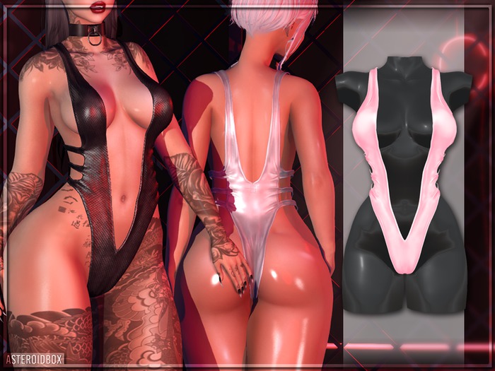 AsteroidBox. Volans Body Suit - Pink