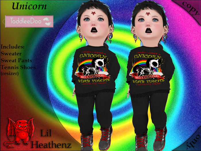 ~LH~Unicorn TD Fitted (Box) Add