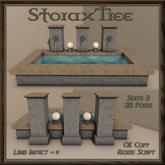 Stone Sitting Trio Fountain A2