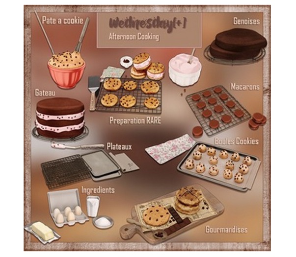 Wednesday[+] ~ Afternoon Cooking ~ Genoises - COMMON