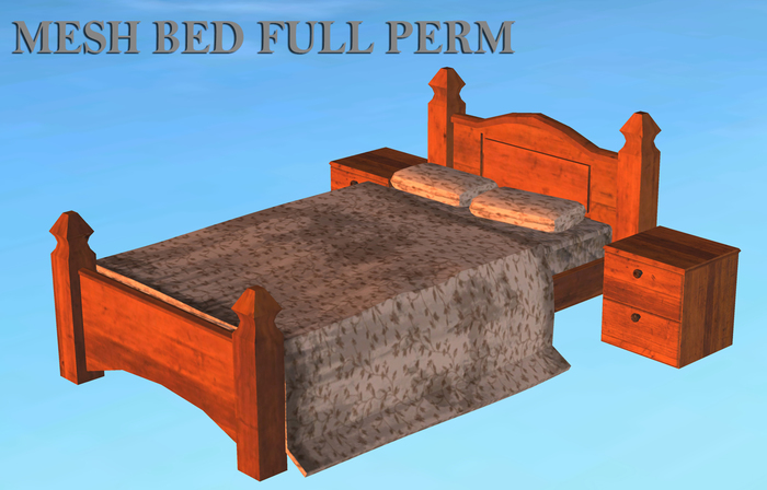 MESH BED FULL PERM