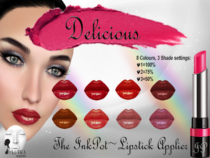 The Inkpot~Delicious~Lelutka Lipstick Applier