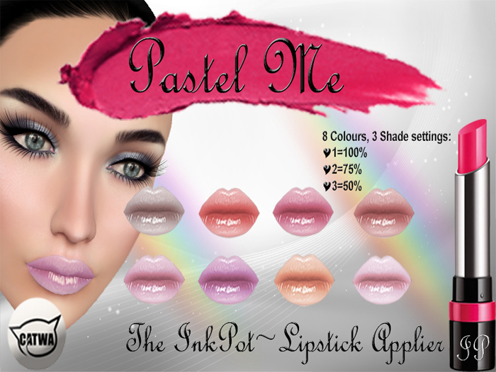 The Inkpot~Pastel Me~Catwa Lipstick Applier
