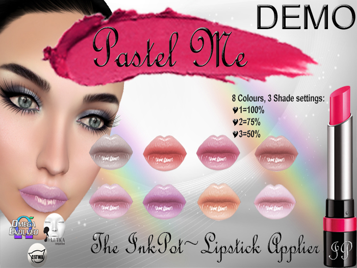 The Inkpot~Pastel Me~Lipstick Applier DEMO