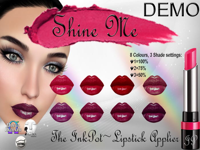 The Inkpot~Shine Me~Lipstick Applier DEMO