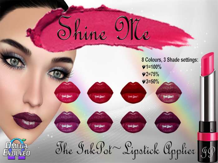 The Inkpot~Shine Me~Omega Lipstick Applier