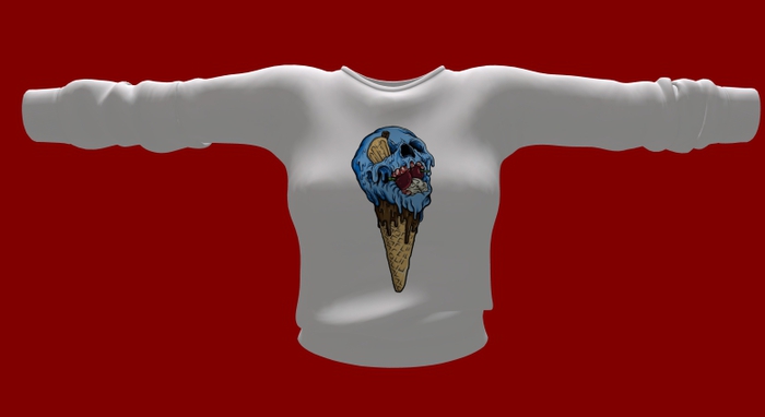 .:. MS .:. Monster Ice Cream Sweater [ADD ME UNPACKER]