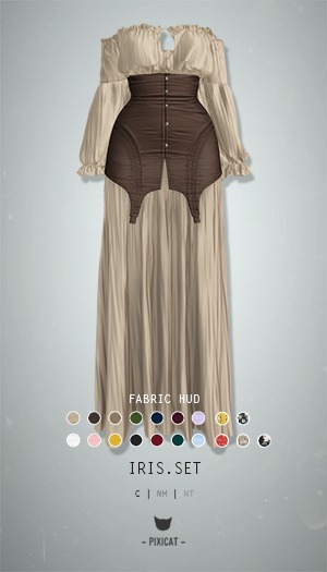 -Pixicat- Iris Set (Brown)
