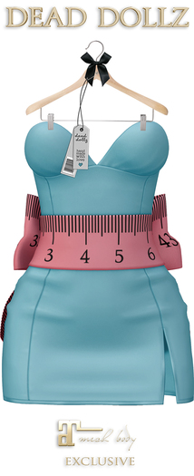 Dead Dollz - Ruler Dress - Sky