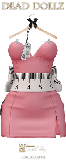 Dead Dollz - Ruler Dress - Pink