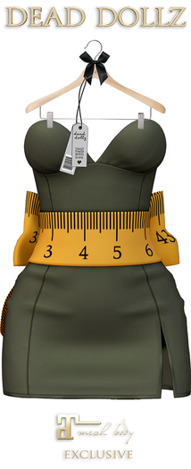 Dead Dollz - Ruler Dress - Green