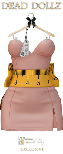 Dead Dollz - Ruler Dress - Blush