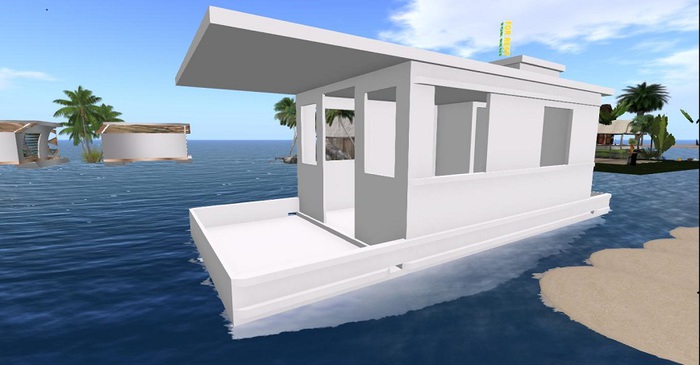 2 Houseboats 40 Prim.........Full Perm Version